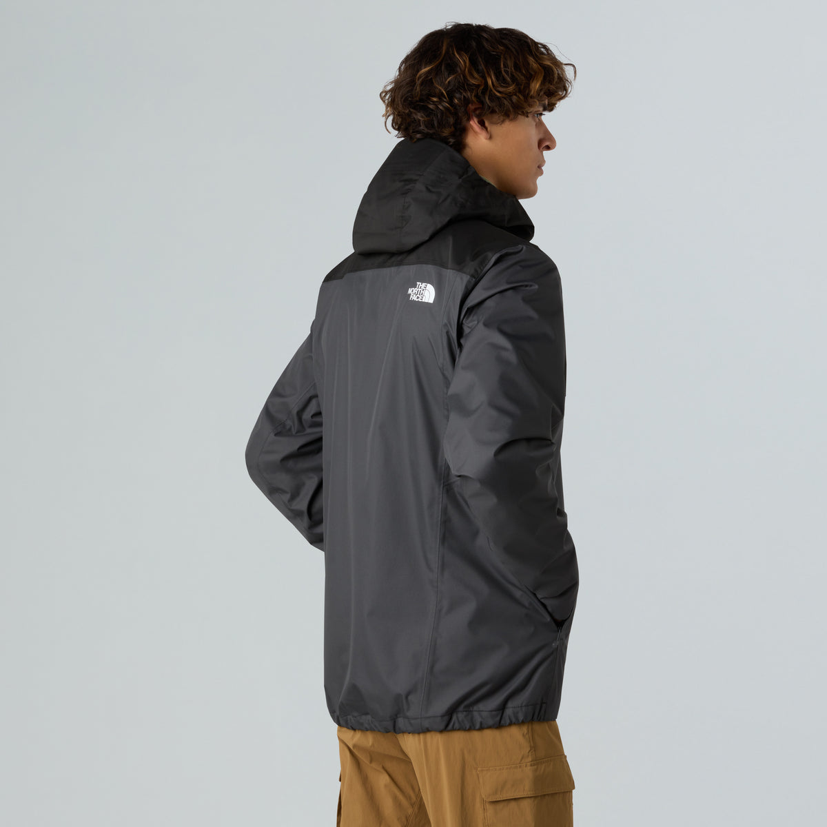 The North Face Quest Zip-In Erkek Mont - Gri-Siyah