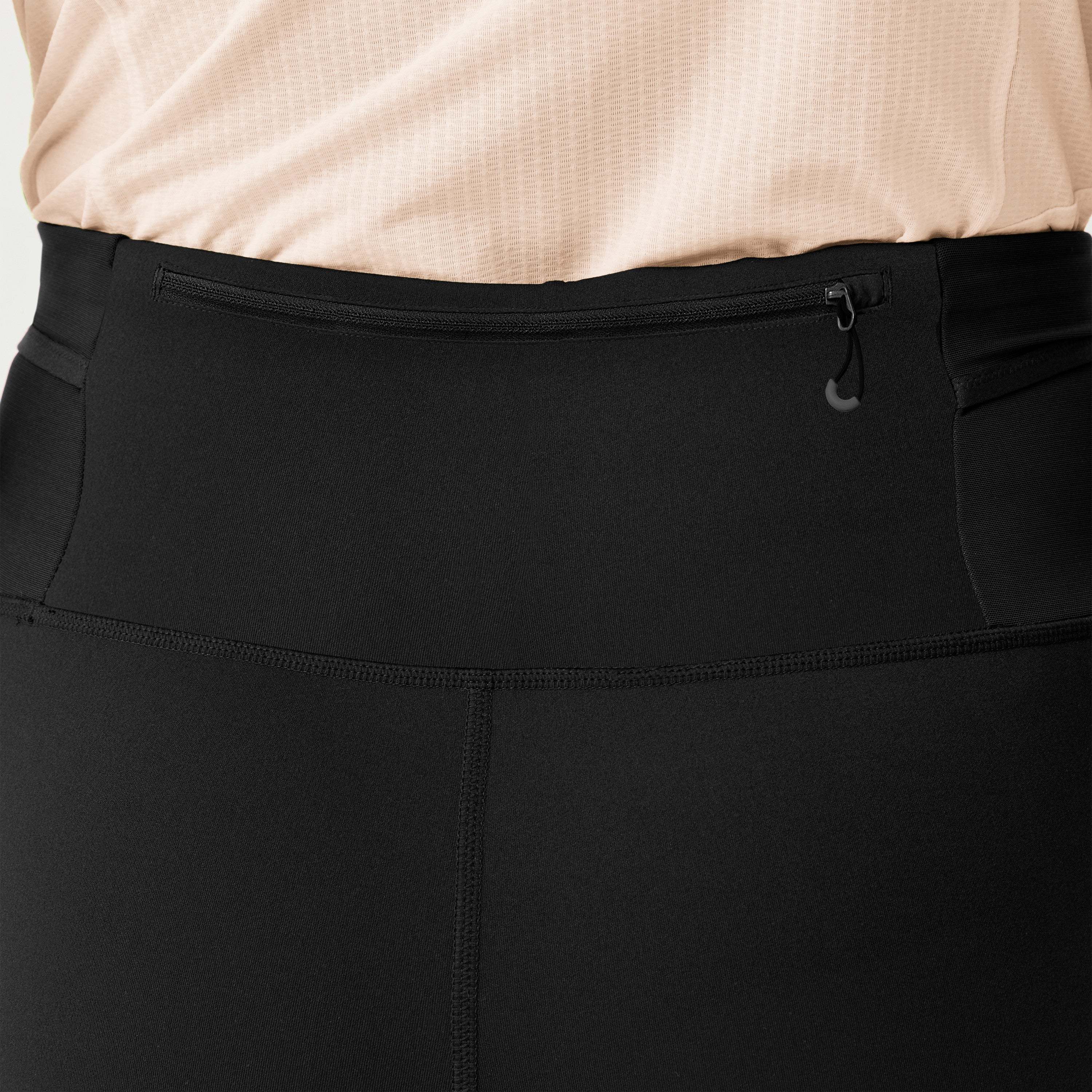 Brooks Cascadia Short Erkek Şort Tayt - Siyah