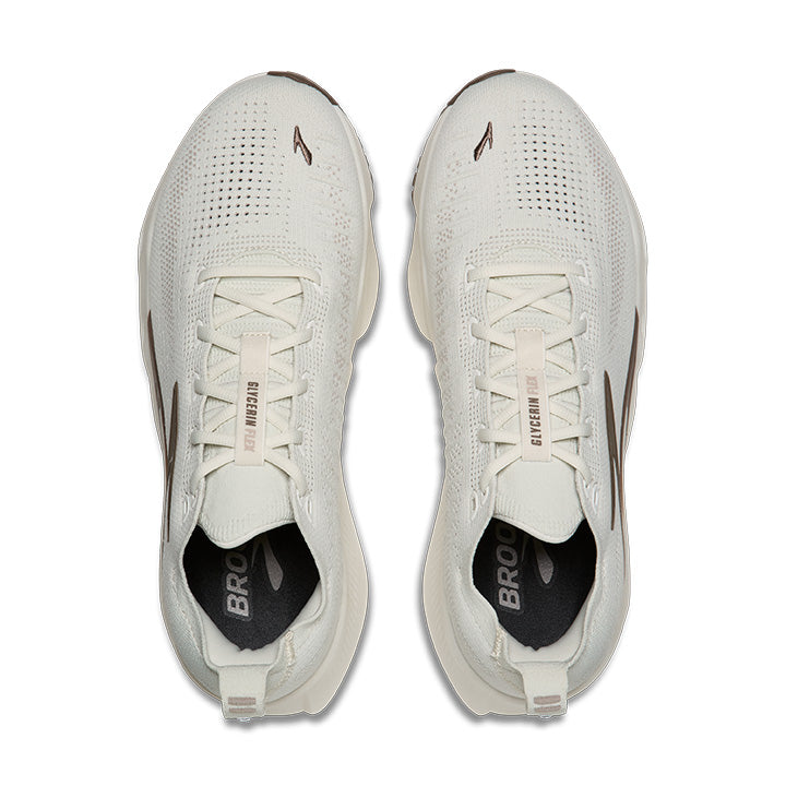 Brooks Glycerin Flex Erkek Koşu Ayakkabısı - Beyaz