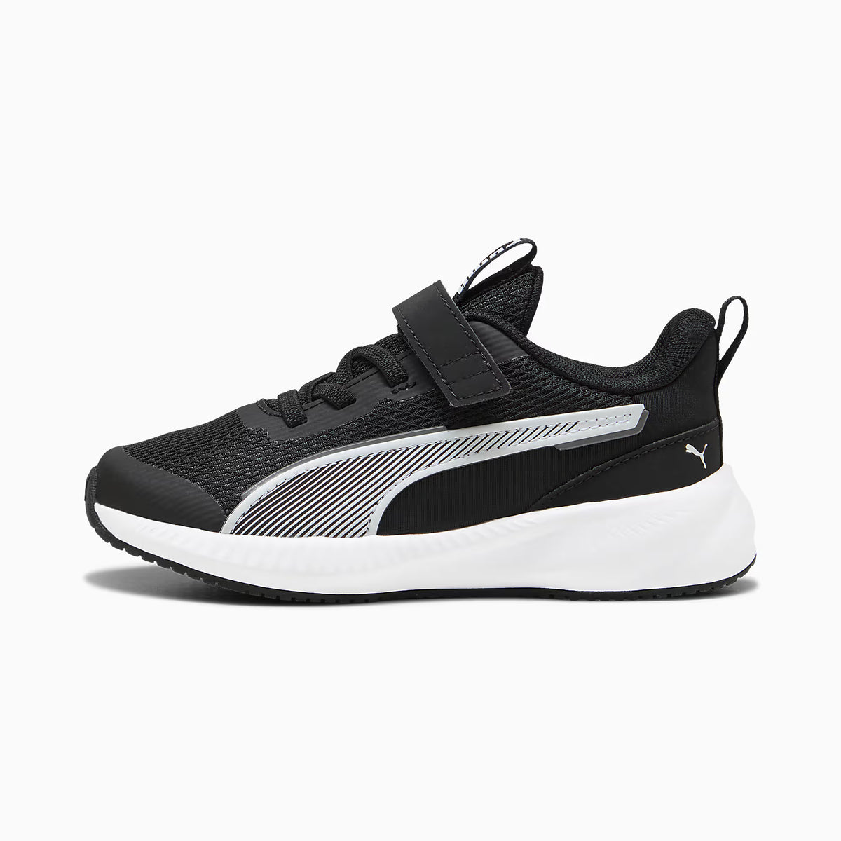 Puma Flyer 3 AC+PS Çocuk Sneaker - Siyah-Beyaz