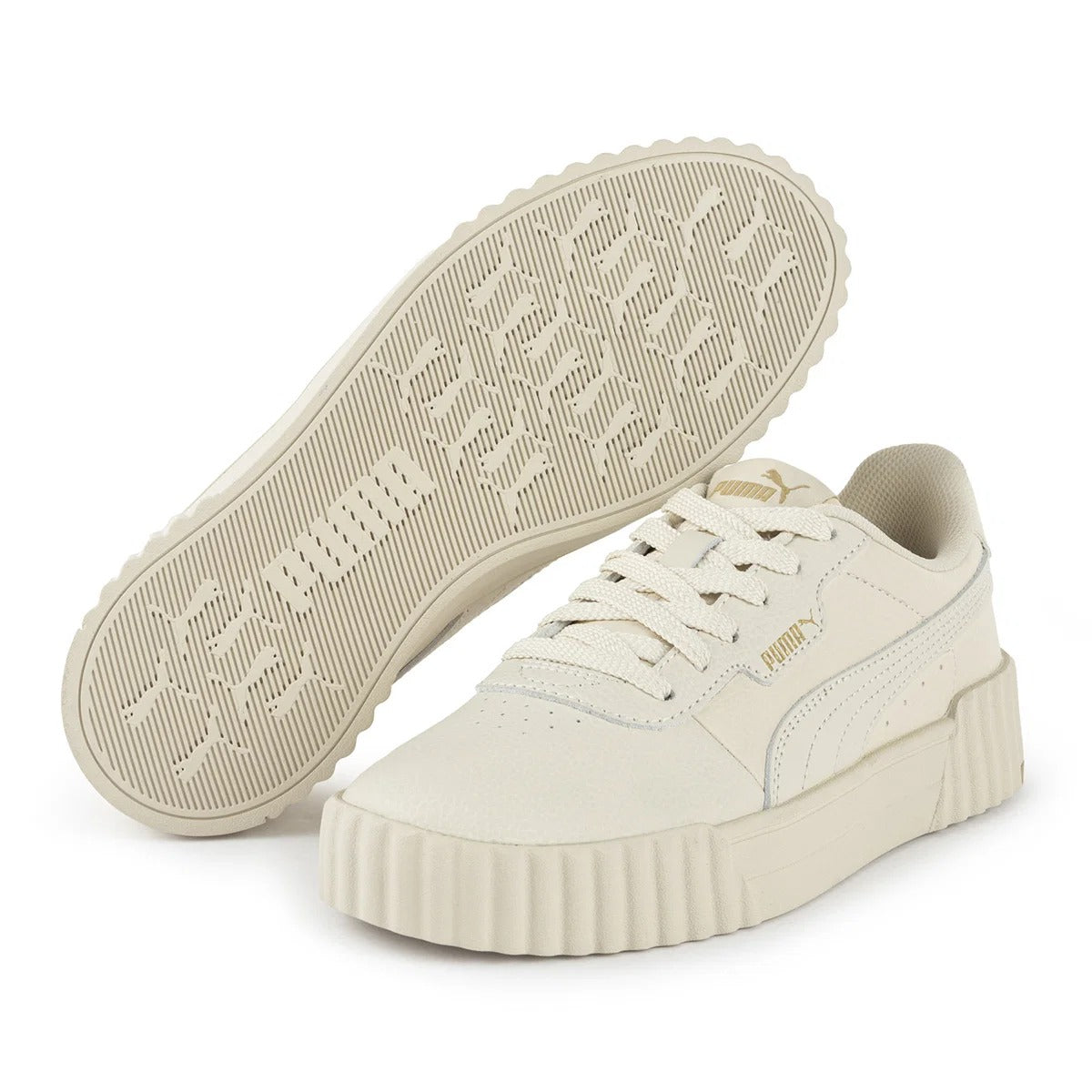 Puma Carina 3.0 Tdp Kadın Sneaker - Krem-Krem