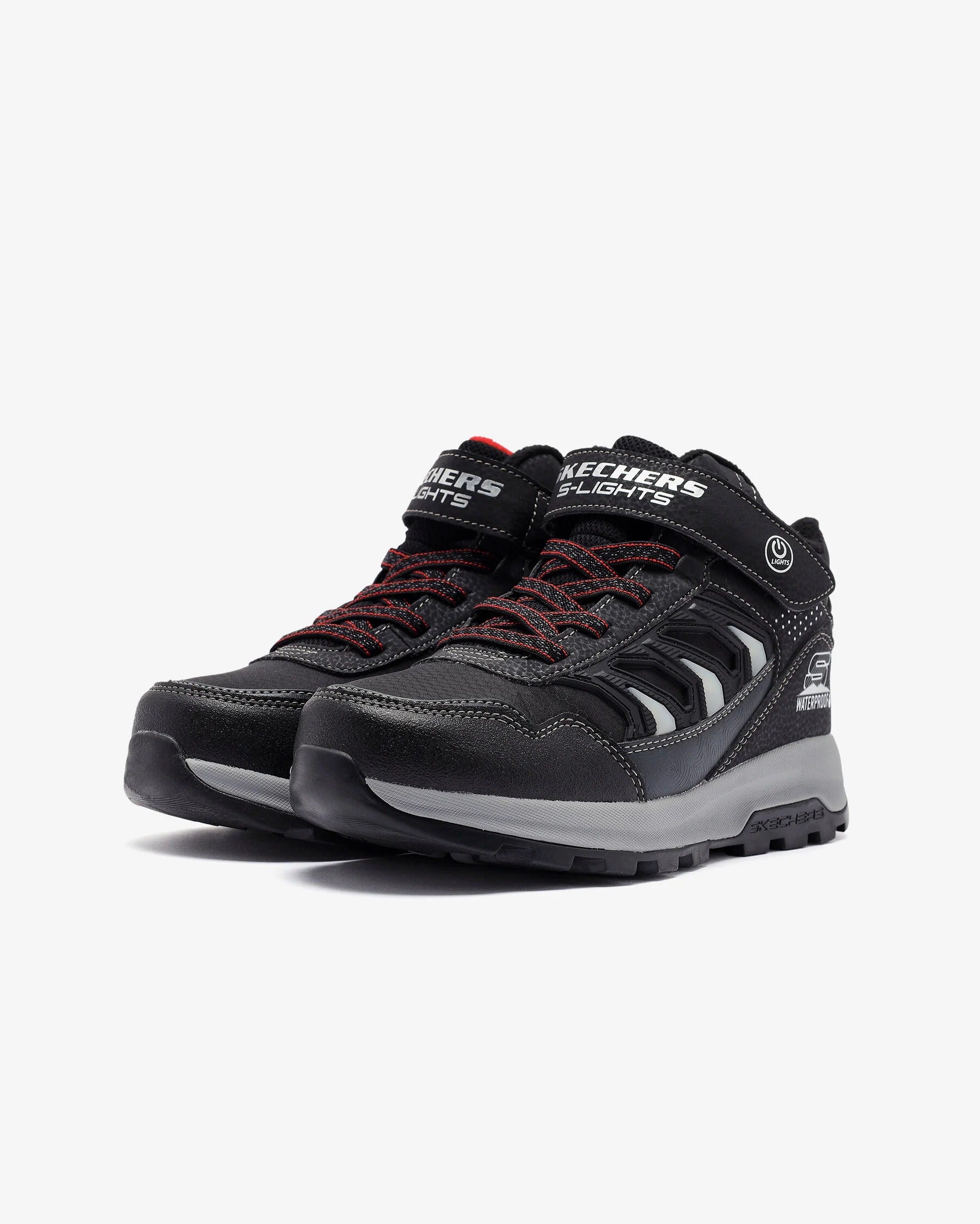 Skechers Storm Blazer Glow Roam Çocuk Bot - Siyah