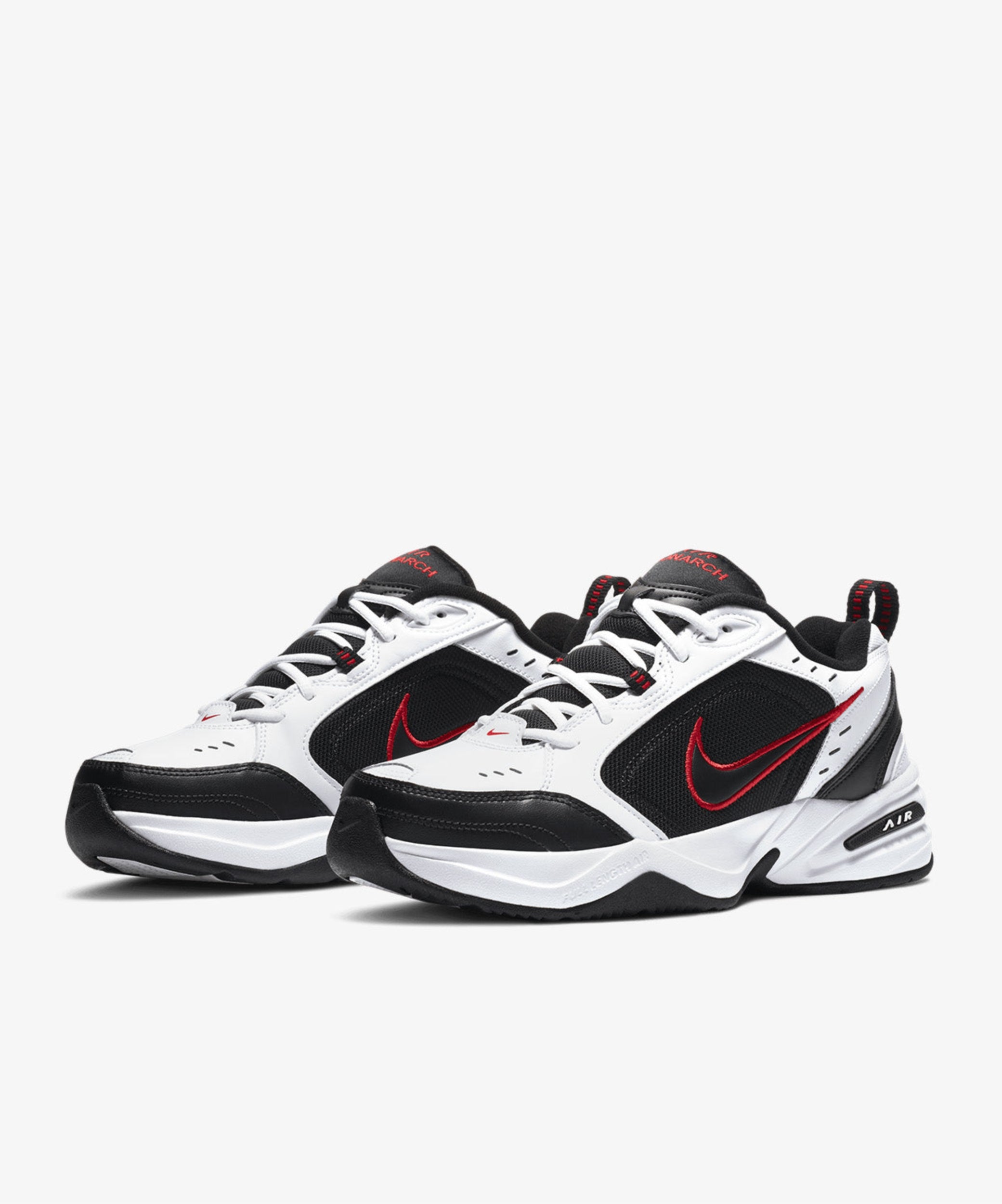 Nike Air Monarch IV Erkek Training Ayakkabısı - Siyah-Beyaz
