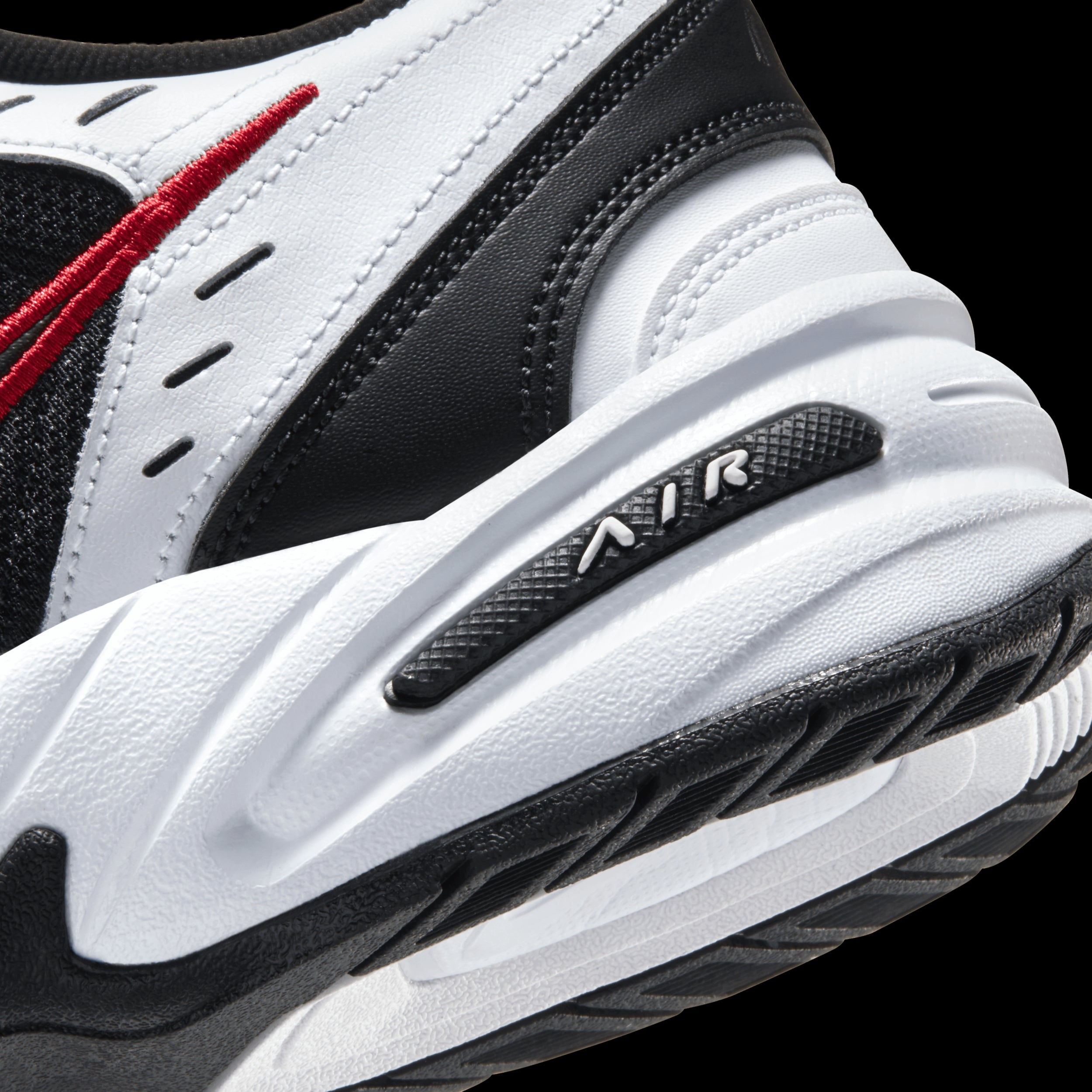Nike Air Monarch IV Erkek Training Ayakkabısı - Siyah-Beyaz