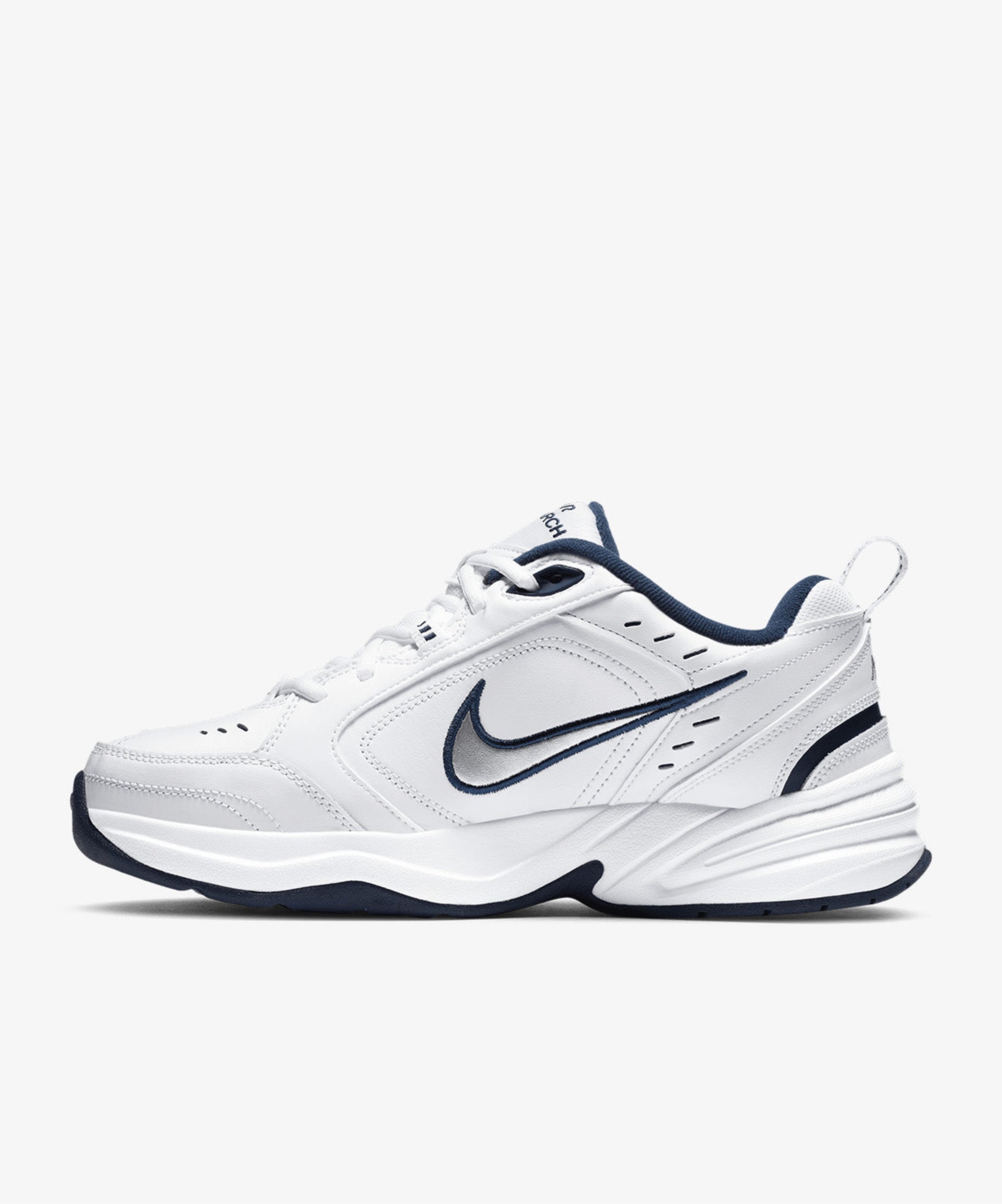 Nike Air Monarch IV Erkek Training Ayakkabısı - Beyaz-Gri