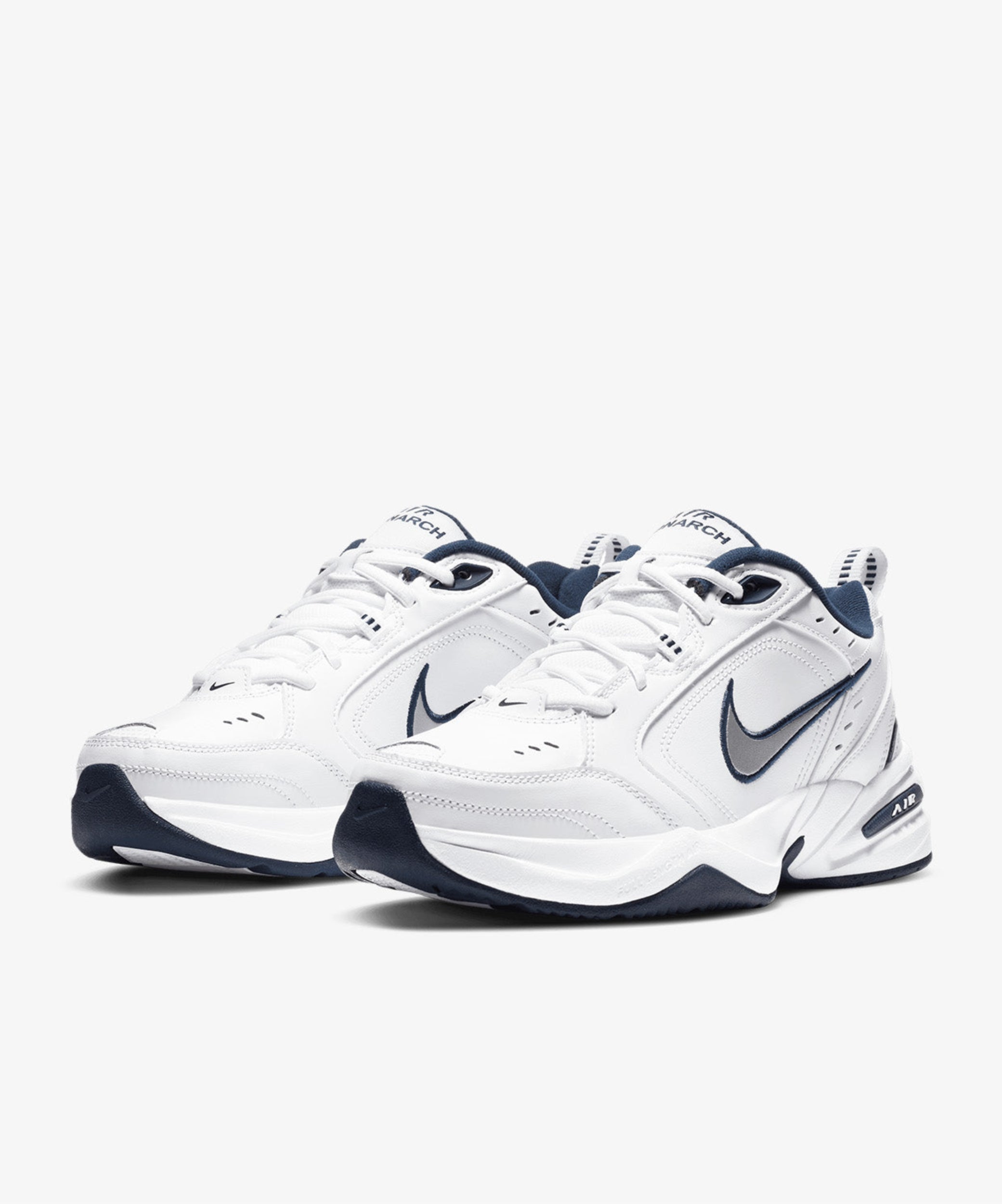 Nike Air Monarch IV Erkek Training Ayakkabısı - Beyaz-Gri