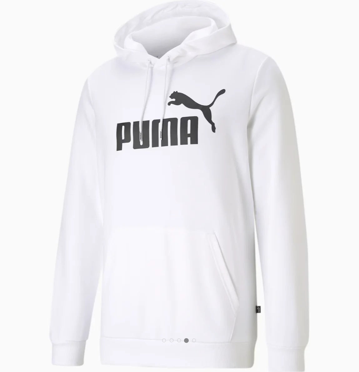 Puma Essentials Big Logo Erkek Sweat - Beyaz