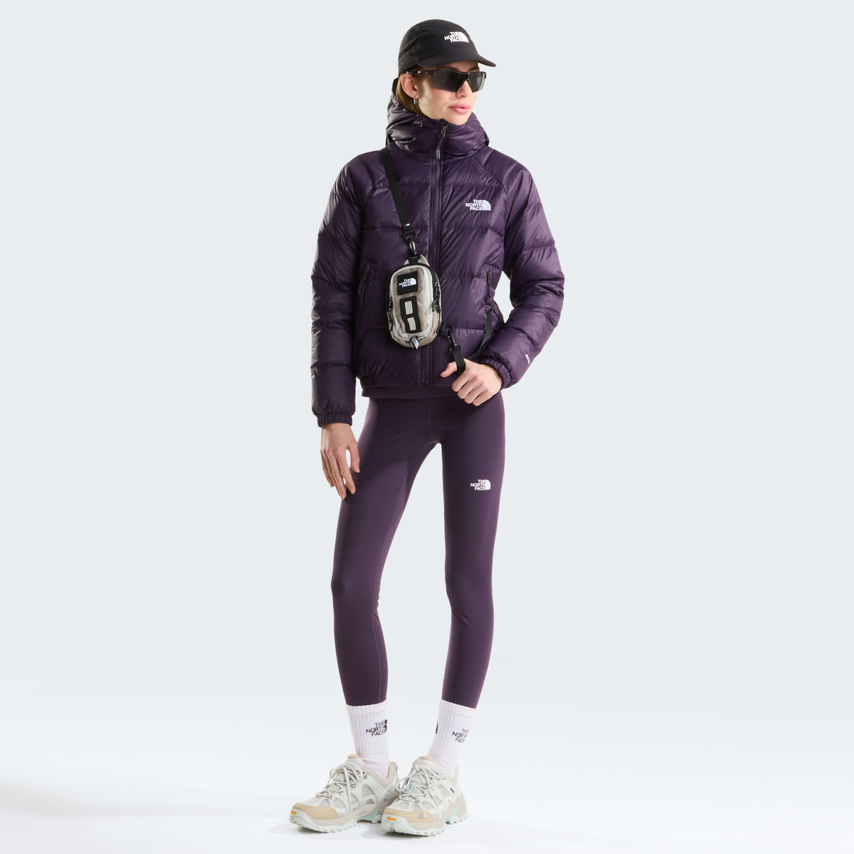 The North Face Hydrenalite Down Hooded Kadın Mont - Mor