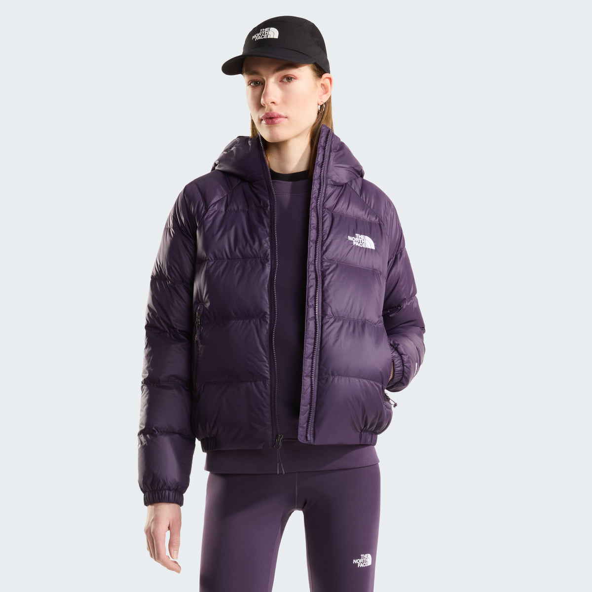 The North Face Hydrenalite Down Hooded Kadın Mont - Mor