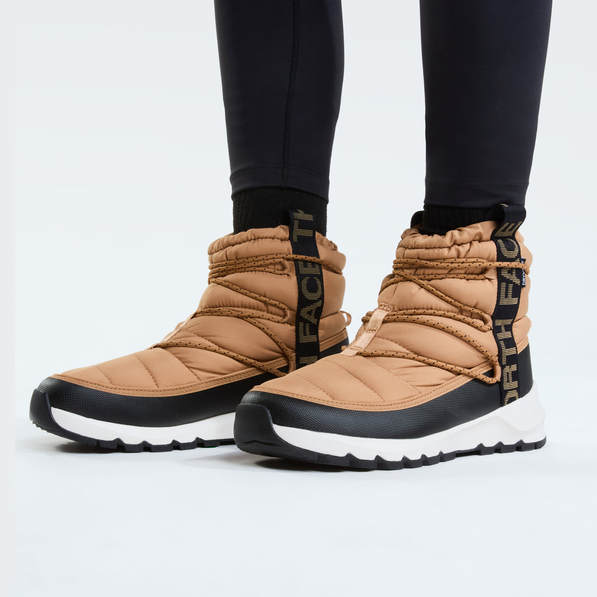 The North Face Thermoball Lace Up Waterproof Kadın Bot - Kahve