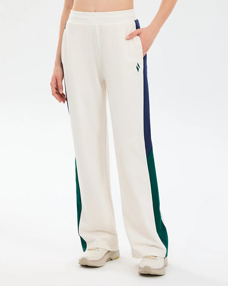 Skechers Colour Block Track Suit Kadın Eşofman Takım - Beyaz