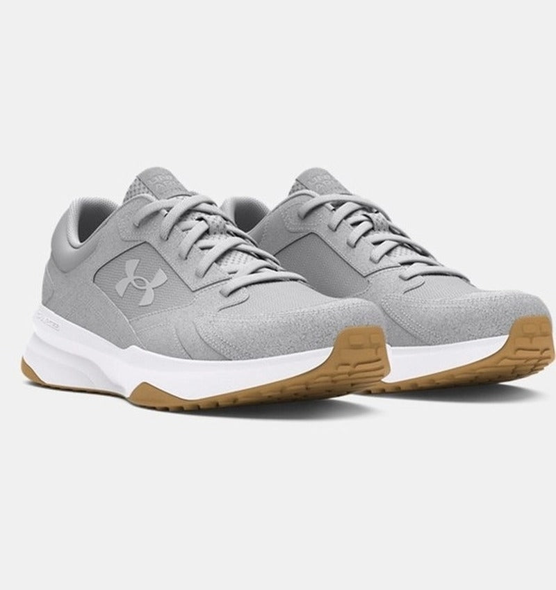 Under Armour Edge Suede Kadın Sneaker - Gri - görsel 3
