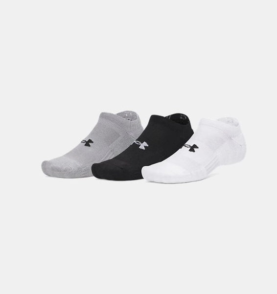 Under Armour Performance 3 Pack Unisex Bileksiz Çorap - Çok Renkli