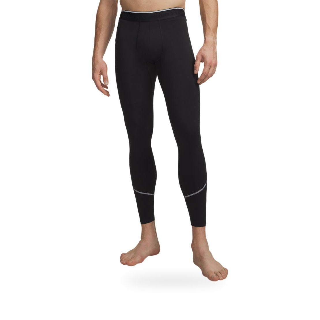 Under Armour Heat Gear Elite Compression Erkek Tayt - Siyah