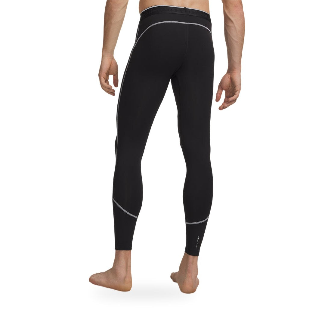 Under Armour Heat Gear Elite Compression Erkek Tayt - Siyah