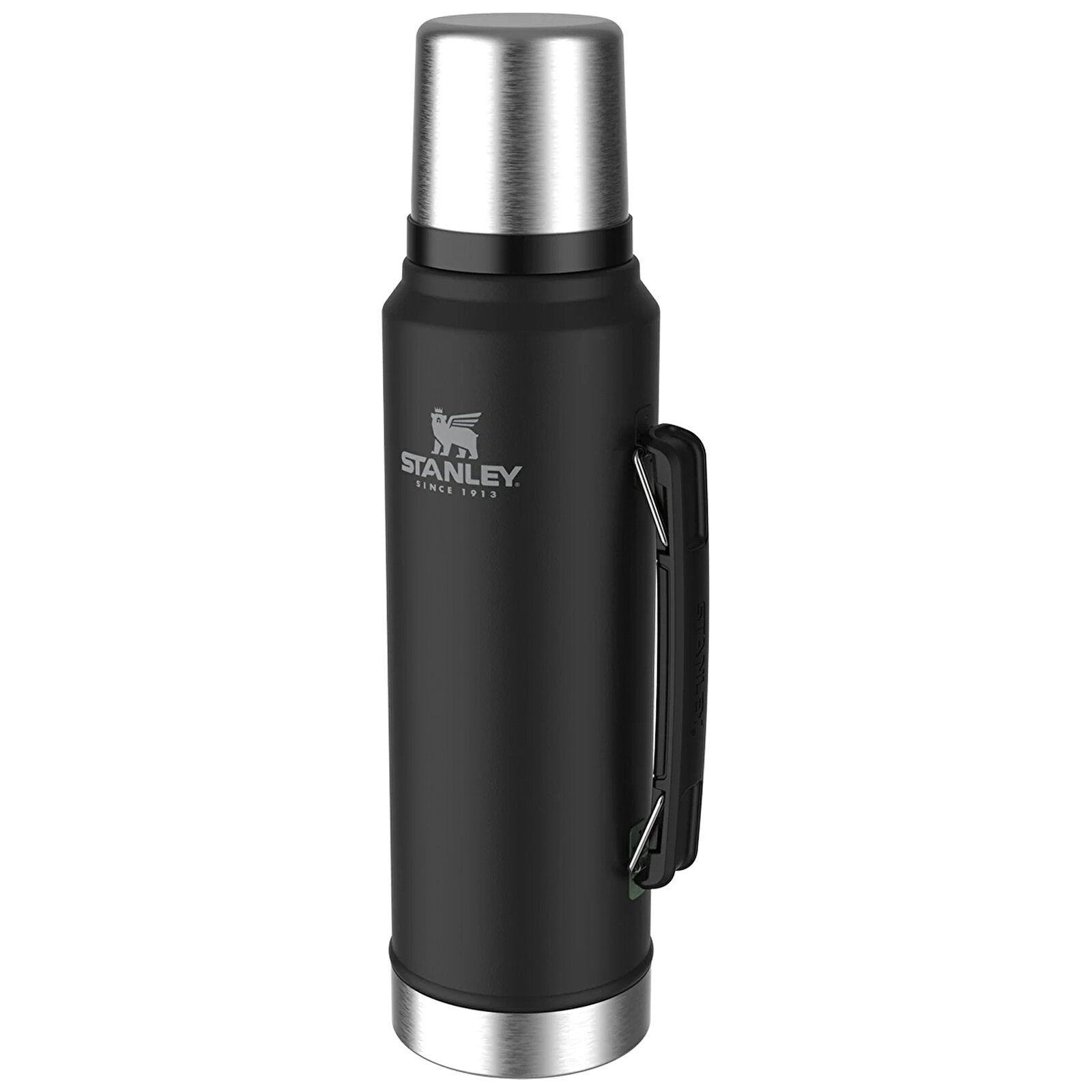 Stanley Classic Vacuum Bottle 1 LT Unisex Termos - Siyah - görsel 2