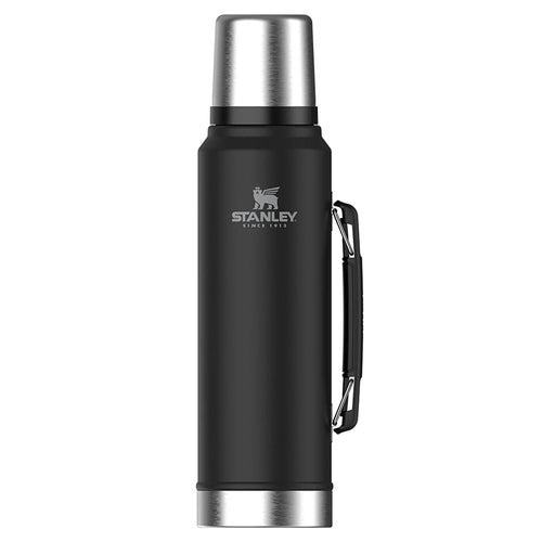Stanley Classic Vacuum Bottle 1 LT Unisex Termos - Siyah