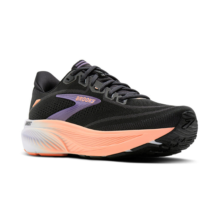 Brooks Ghost 18 Kadın Koşu Ayakkabısı - Siyah
