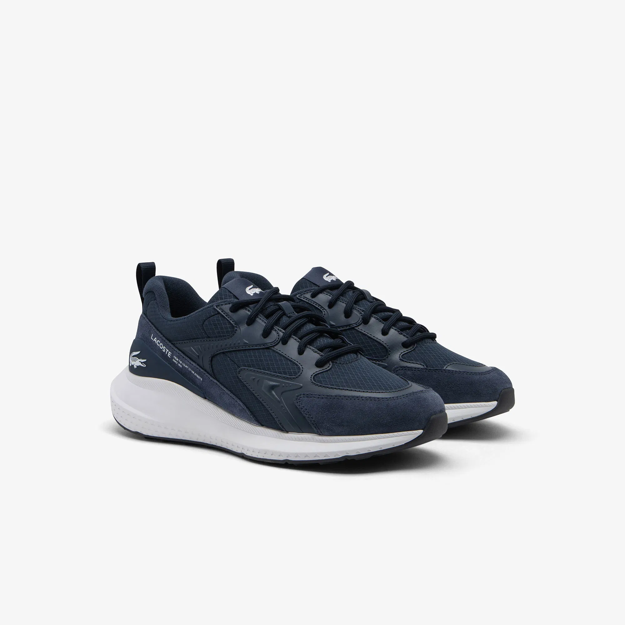 Lacoste L003 Evo Erkek Nvy/Wht Sneaker