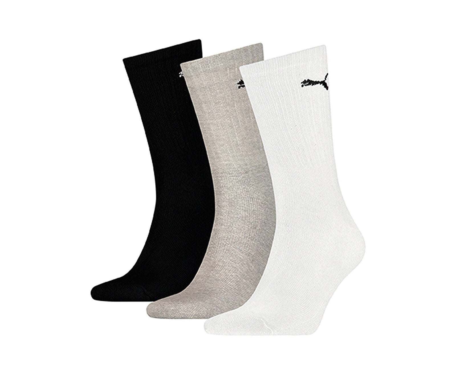 Puma Crew Sock 3 Pack Unisex Uzun Çorap - Çok Renkli
