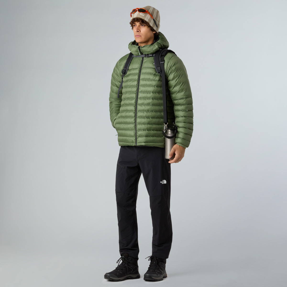 The North Face Terra Peak Hoodie Erkek Mont - Yeşil