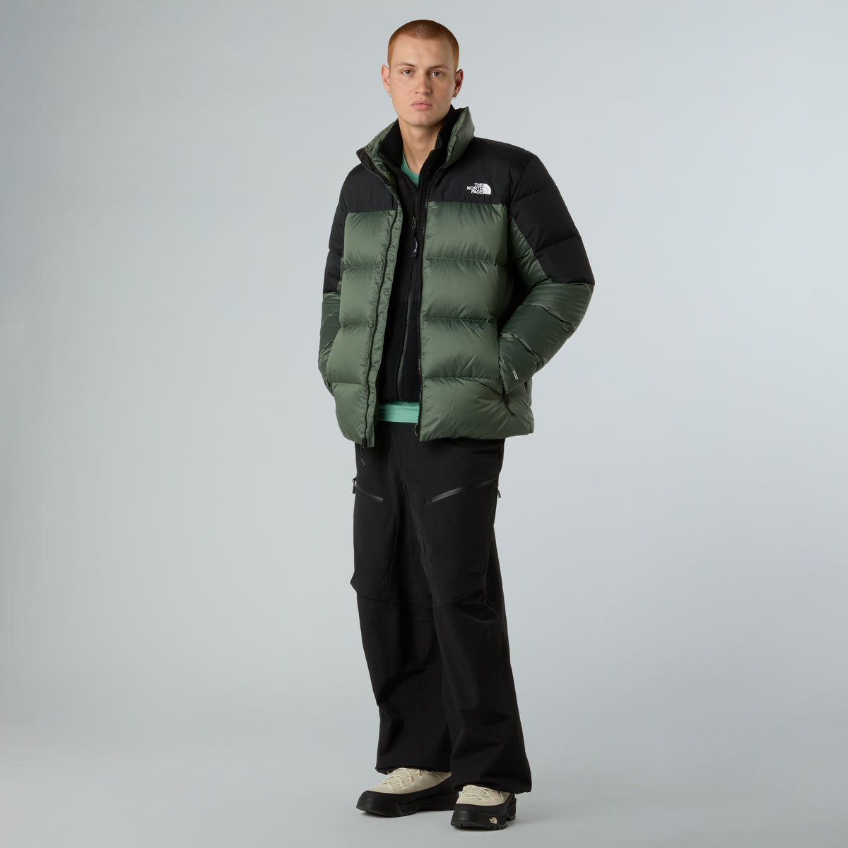 The North Face Diablo Down 2.0 Erkek Mont - Haki-Siyah