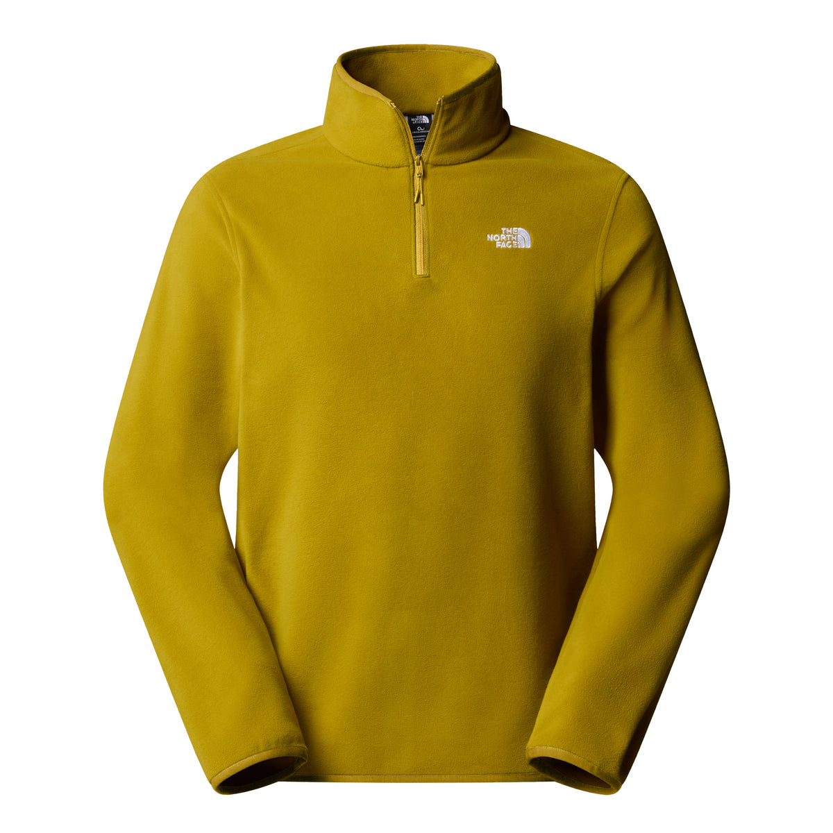The North Face Glacier 1/4 Zıp Fleece Erkek Polar - Sarı