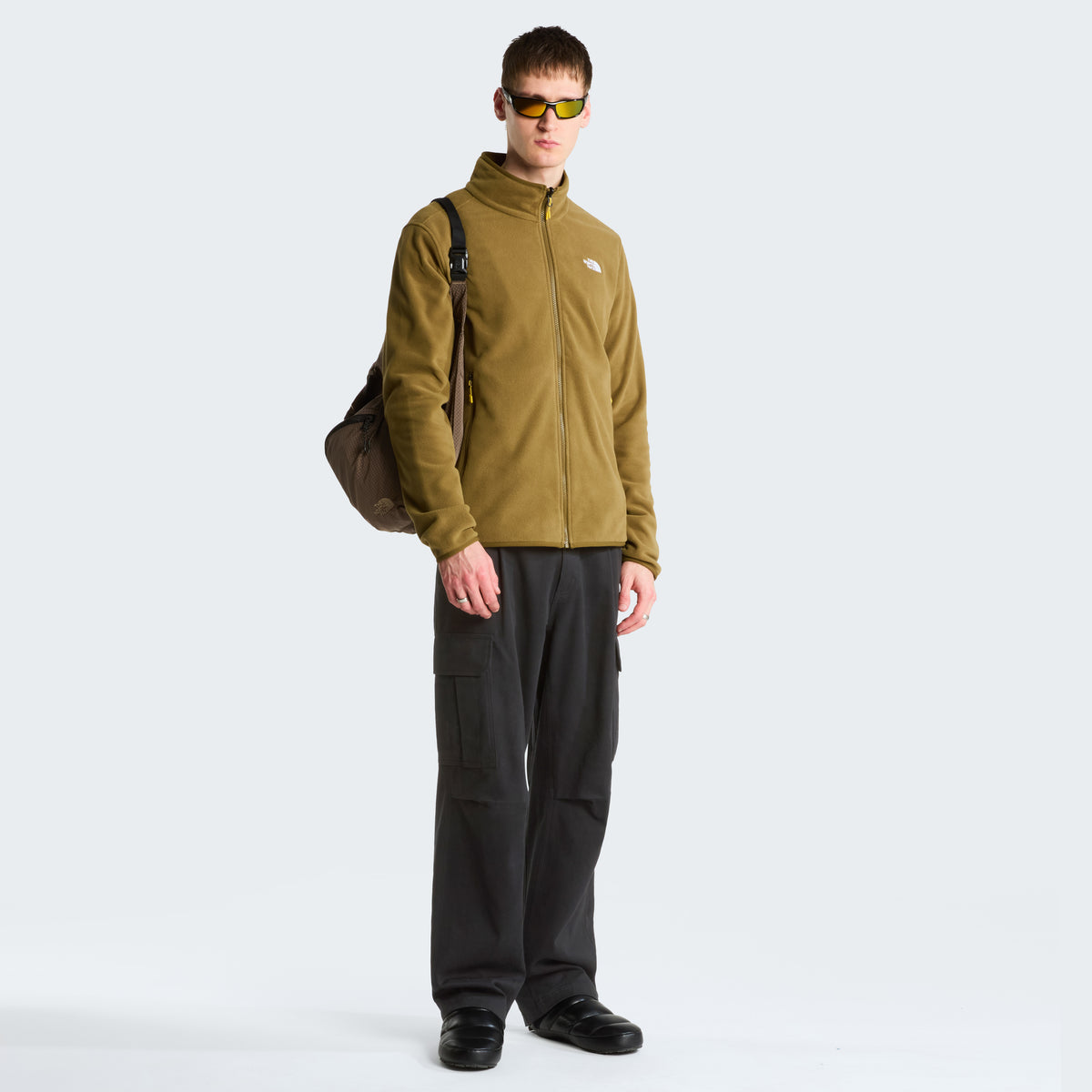 The North Face Glacier Fleece Erkek Polar - Bej