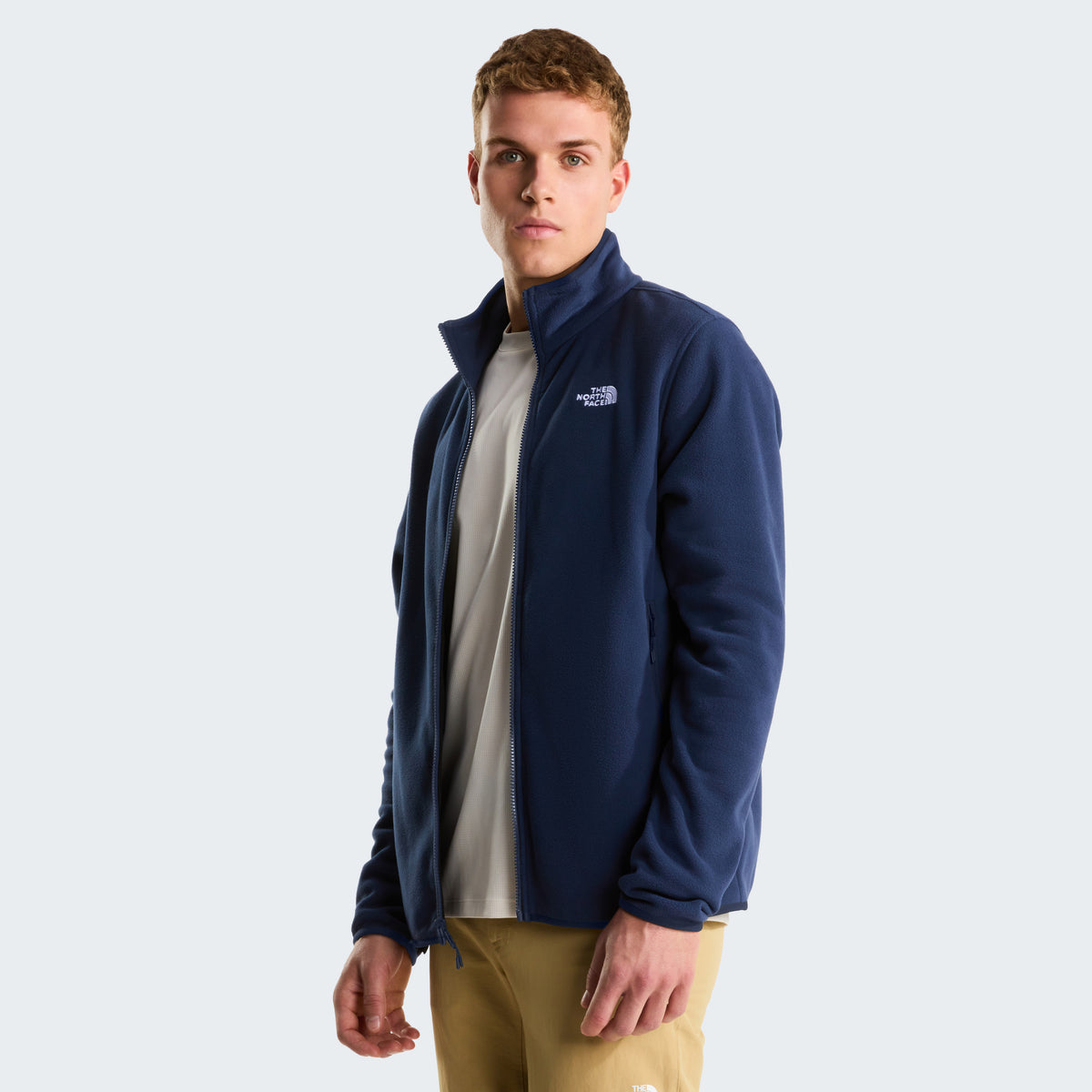 The North Face Glacier Full Zip Erkek Sweatshirt - Lacivert