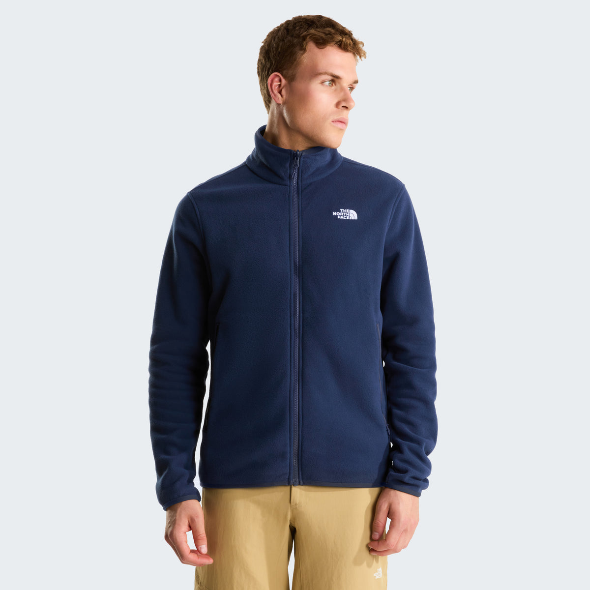 The North Face Glacier Full Zip Erkek Sweatshirt - Lacivert