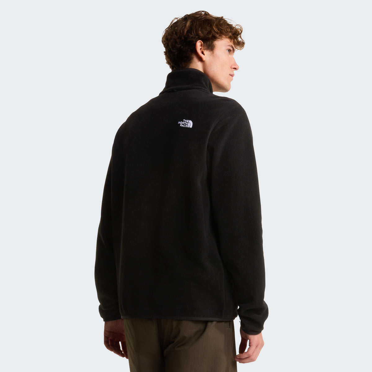 The North Face Glacier Full Zip Erkek Sweatshirt - Siyah