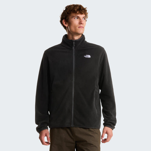 The North Face Glacier Full Zip Erkek Sweatshirt - Siyah