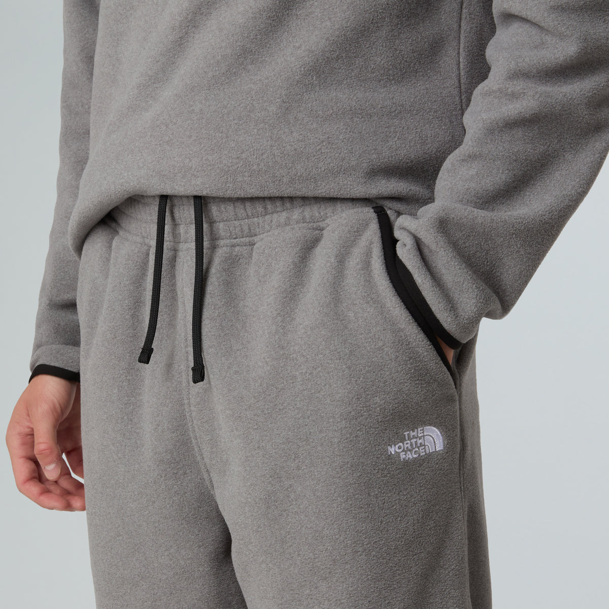 The North Face Glacier Fleece Erkek Eşofman Alt - Gri