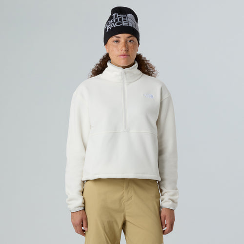 The North Face Glacier 1/2 Zip Kadın Polar - Krem