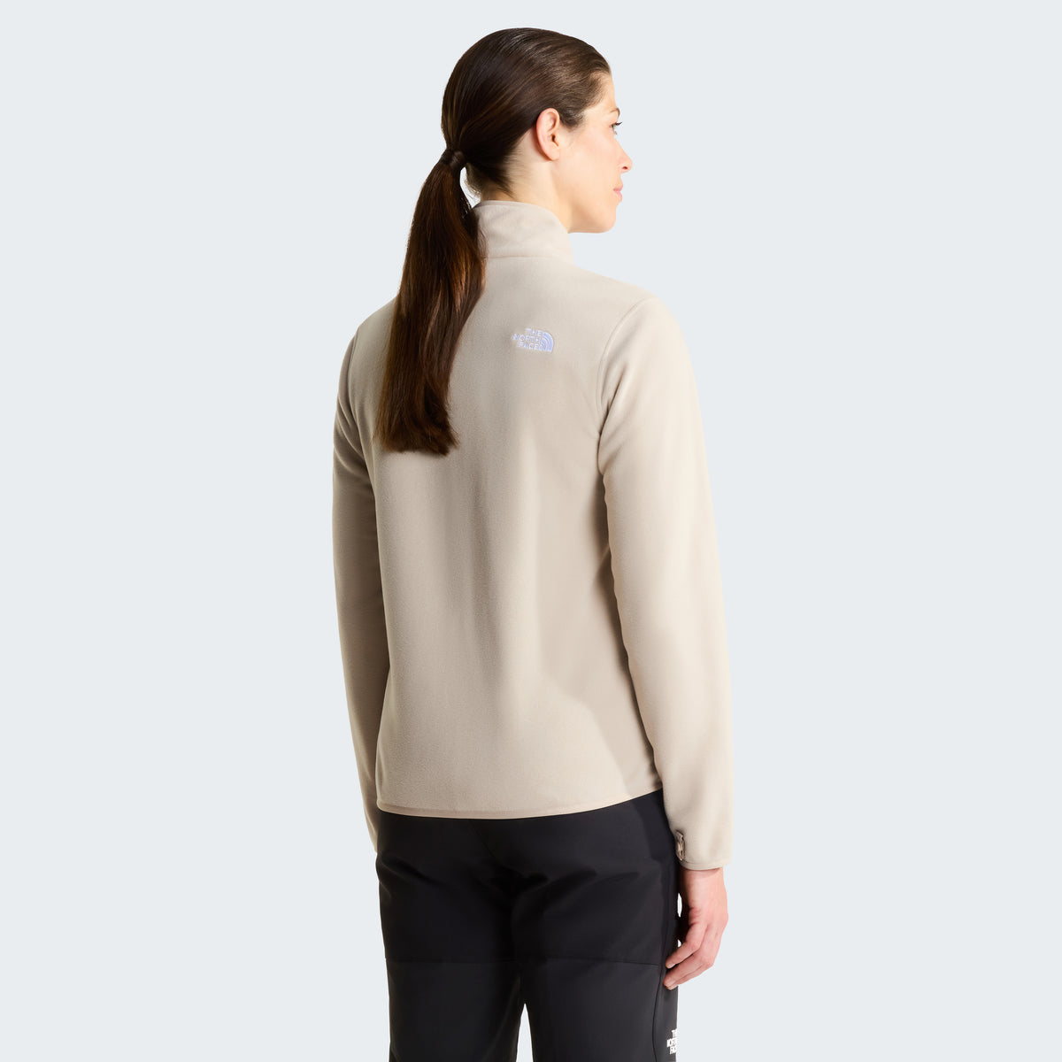 The North Face Glacier Fleece Full Zip Kadın Sweatshirt - Bej