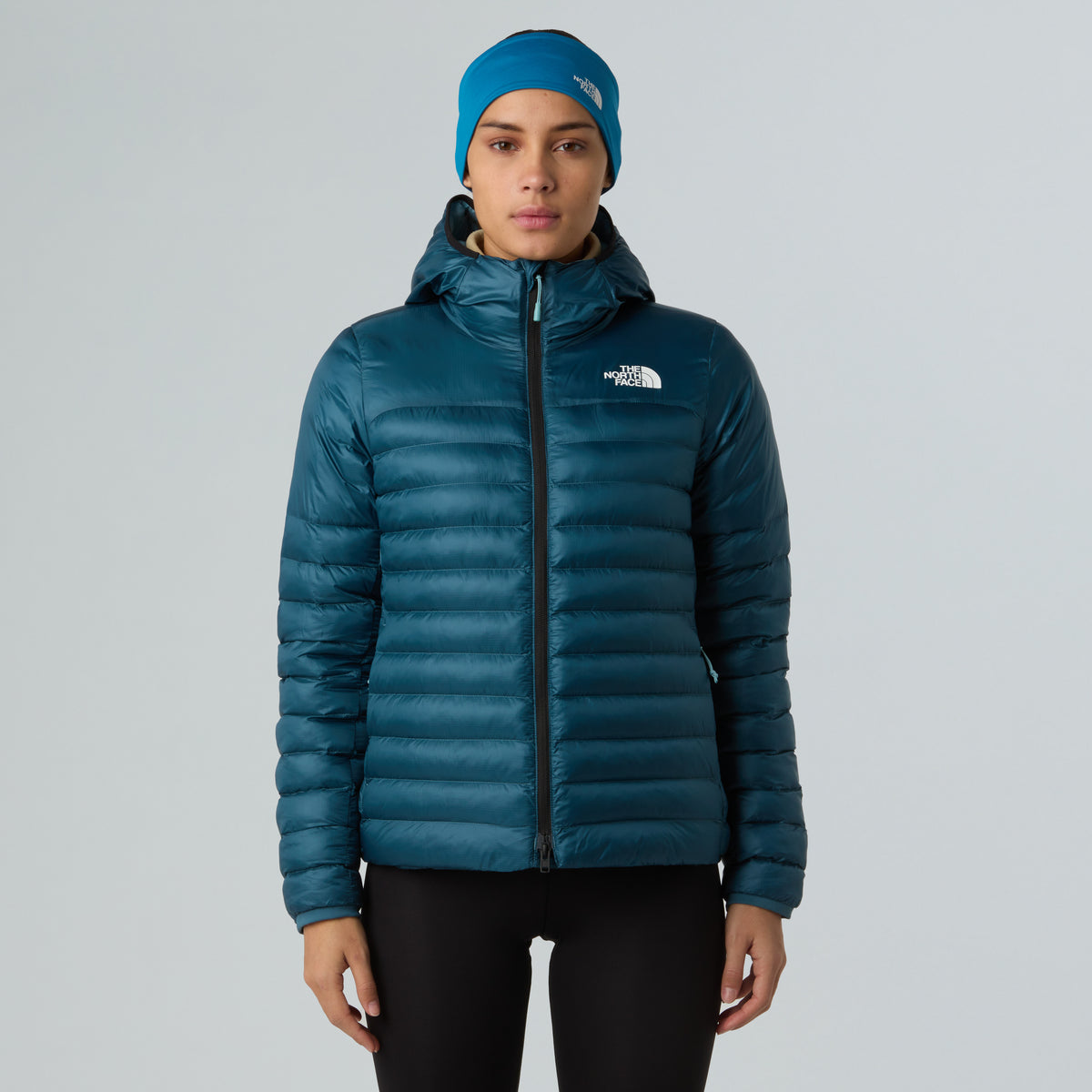 The North Face Terra Peak Hoodie Kadın Mont - Mavi