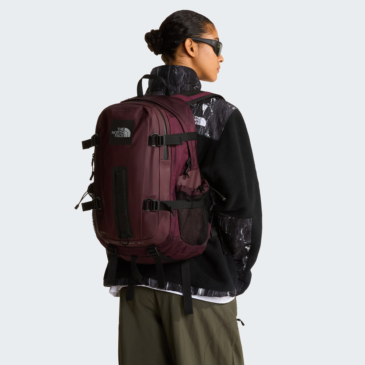 The North Face Hot Shot Base Camp Unisex Sırt Çantası - Bordo