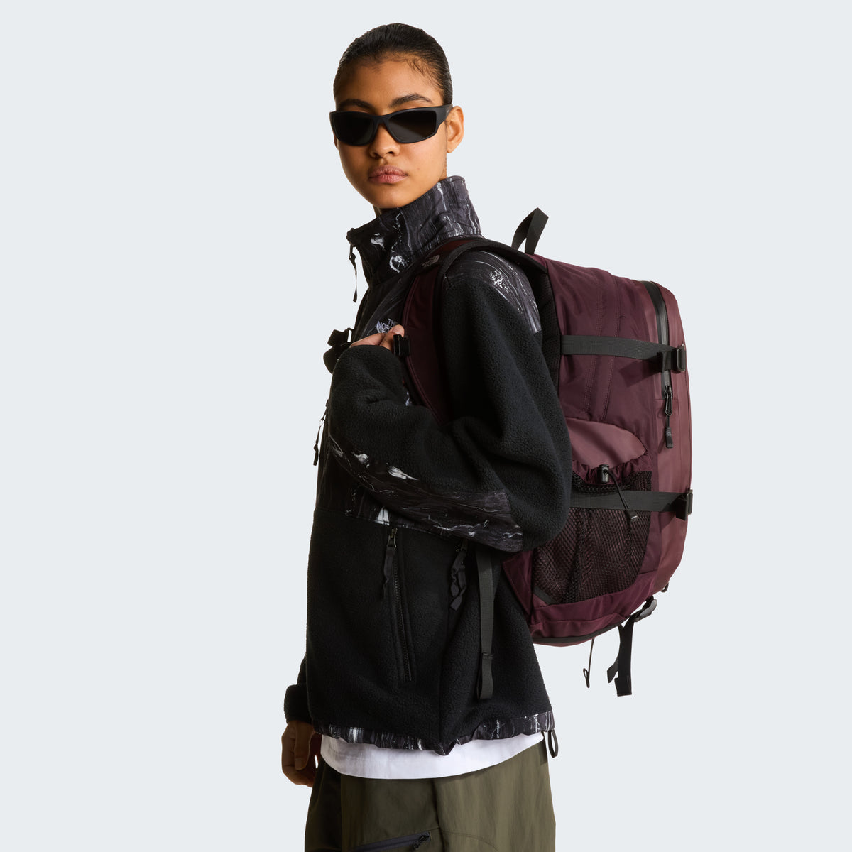 The North Face Hot Shot Base Camp Unisex Sırt Çantası - Bordo