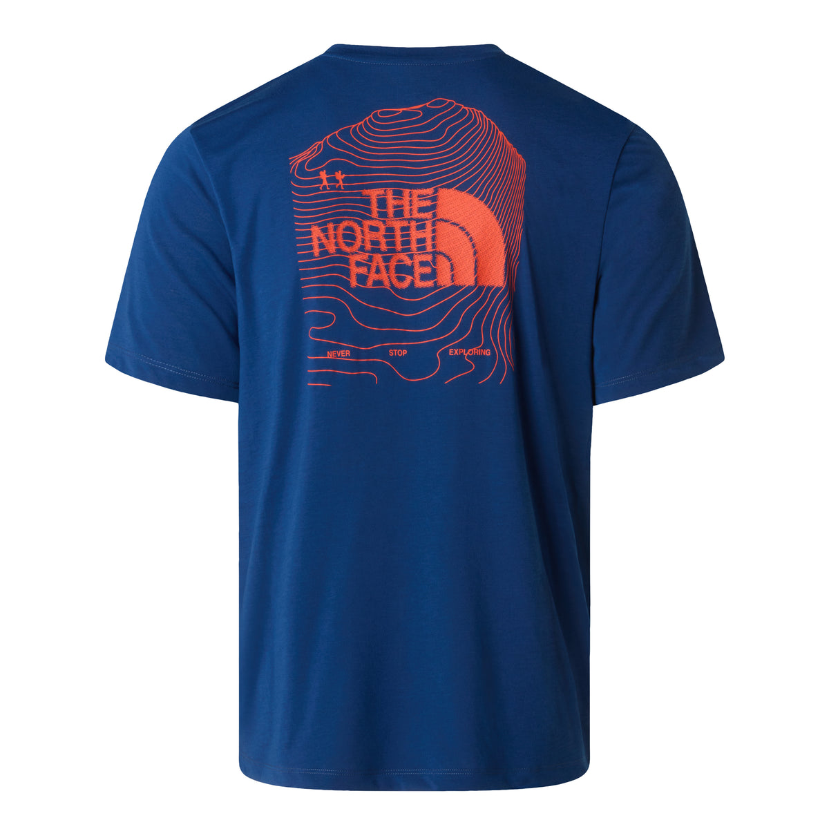 The North Face Bitmap Logo Erkek Tişört - Lacivert