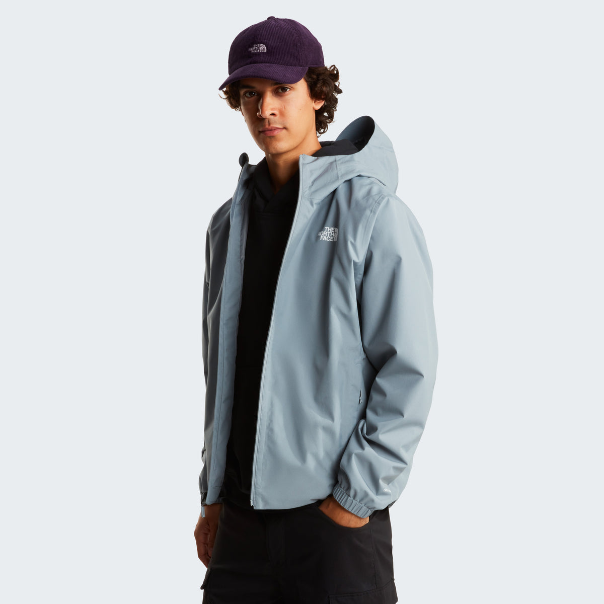 The North Face Quest DryVent Erkek Yağmurluk - Gri