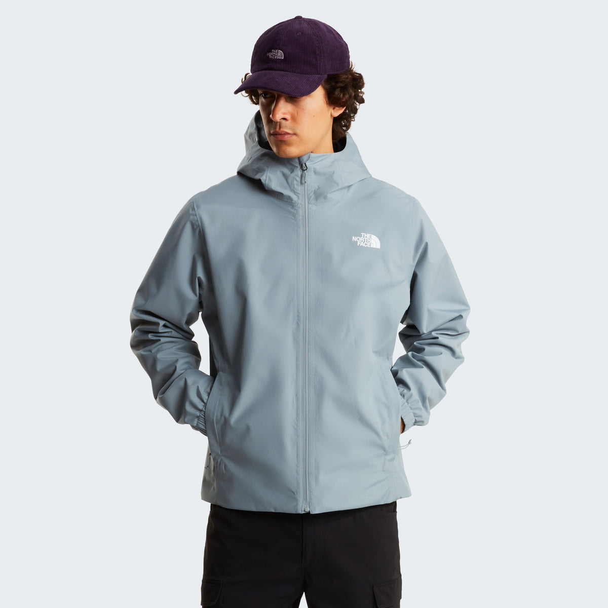 The North Face Quest DryVent Erkek Yağmurluk - Gri