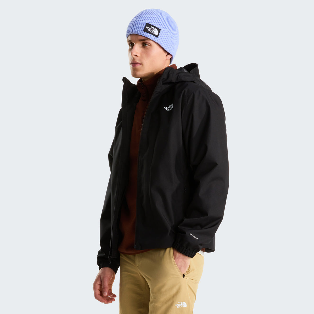 The North Face Quest DryVent Erkek Yağmurluk - Siyah