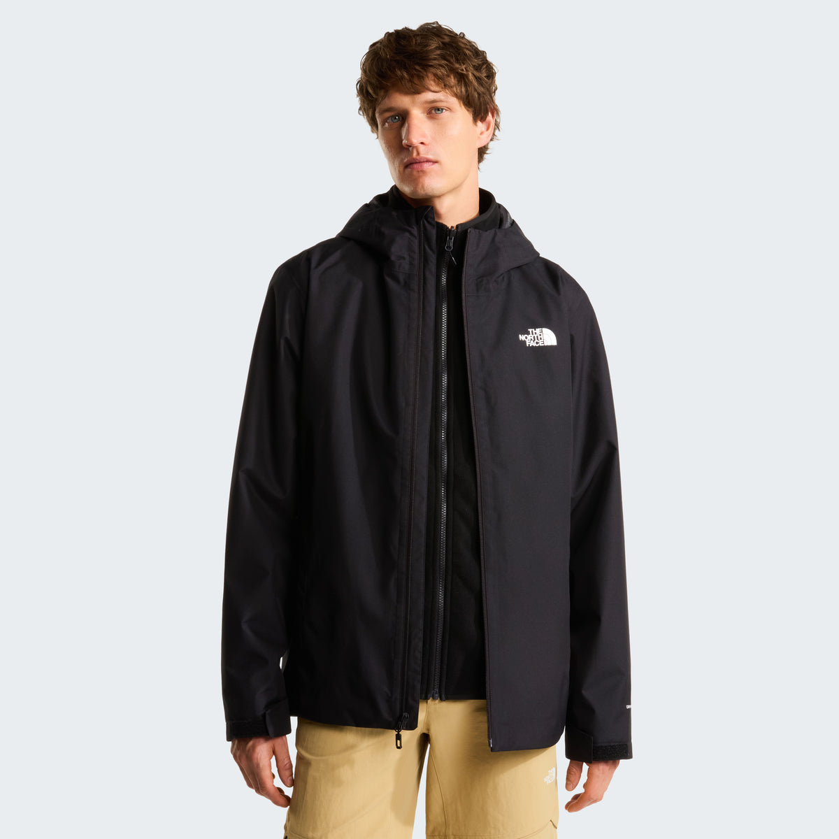 The North Face Quest DryVent Triclimate Erkek Mont - Siyah