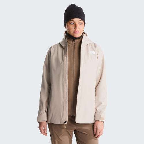 The North Face Quest DryVent Triclimate 3-in-1 Kadın Mont - Bej