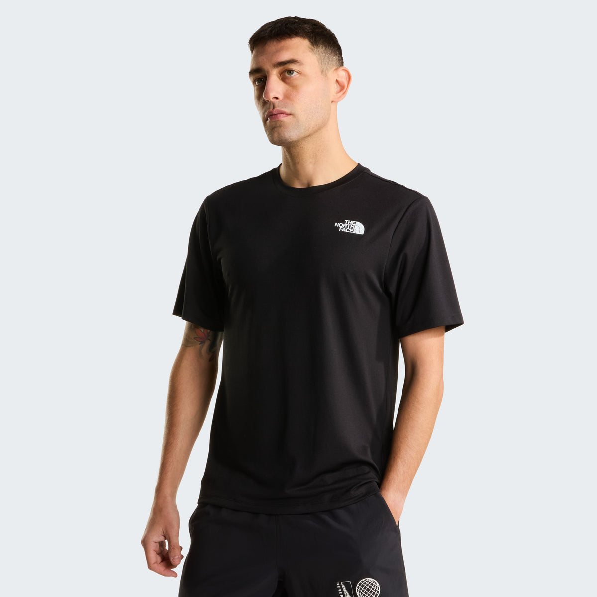 The North Face 24/7 Graphic Erkek Tişört - Siyah