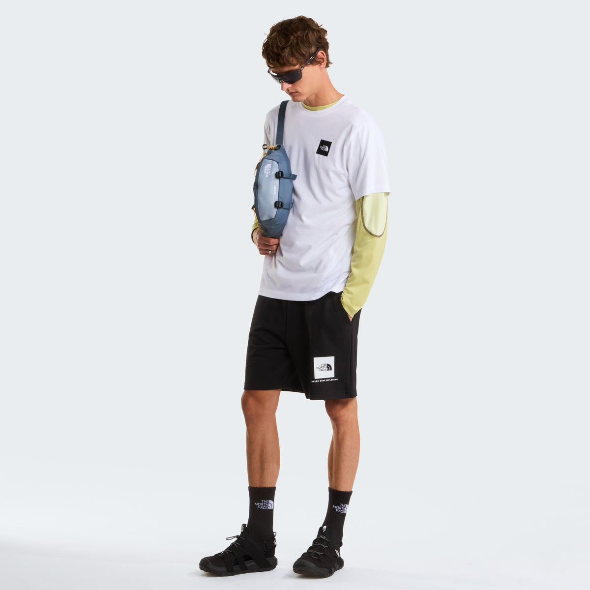 The North Face Evolution Simple Dome Regular Erkek Tişört - Beyaz