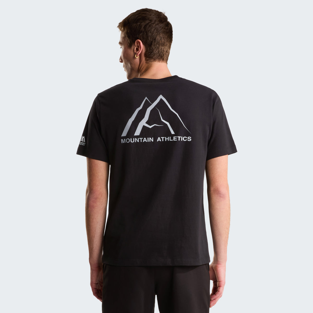 The North Face Mountain Athletics Graphic Erkek Tişört - Siyah