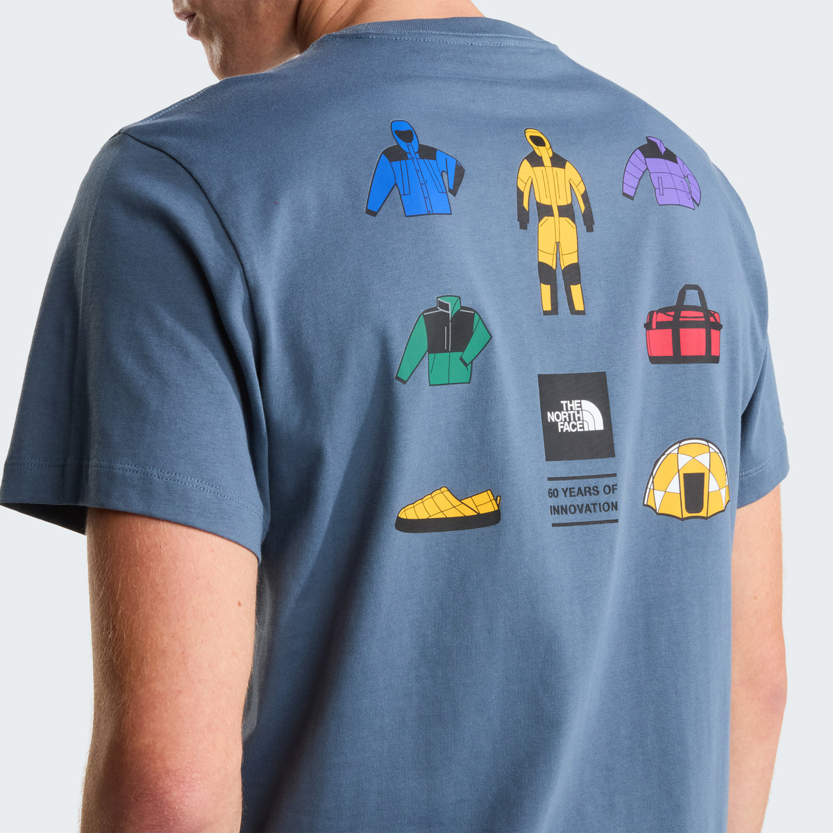 The North Face Icon Celebration Regular Erkek Tişört - Antrasit