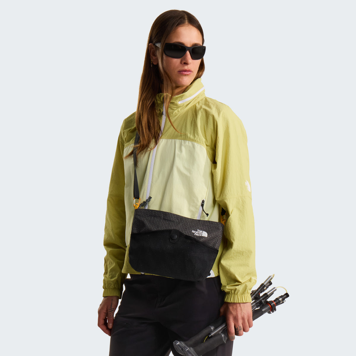 The North Face Clyffe Shoulder Unisex Omuz Çantası - Antrasit-Siyah