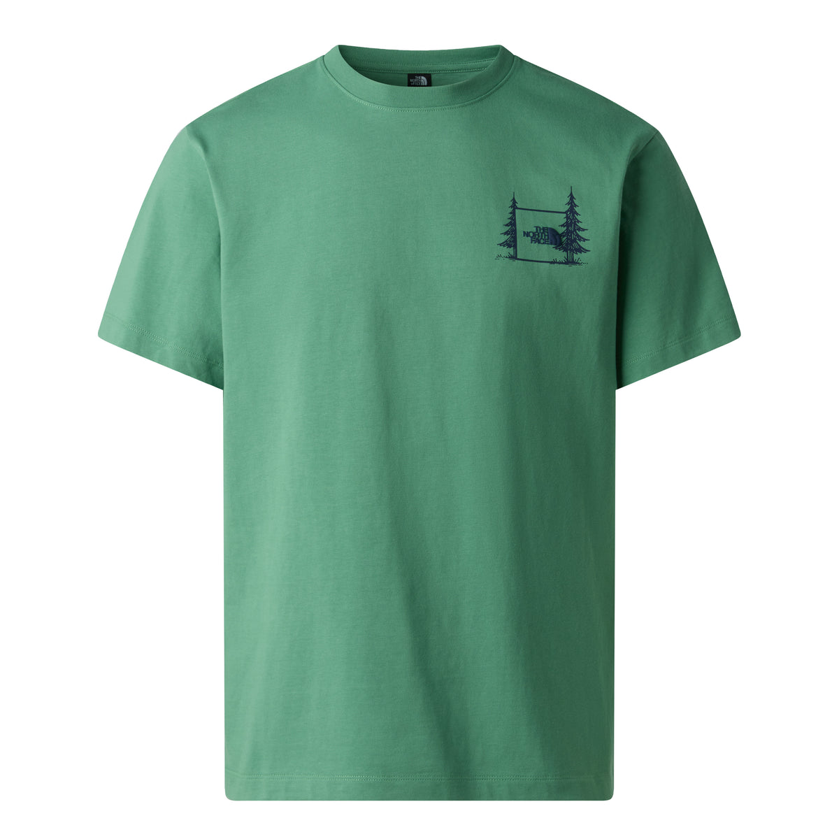 The North Face Camping Relaxed Graphic Erkek Tişört - Yeşil